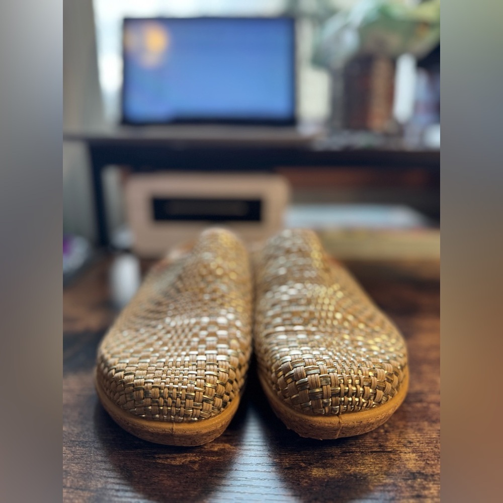 Taos gold weave Primavera Clog size 41 - Picture 6 of 10